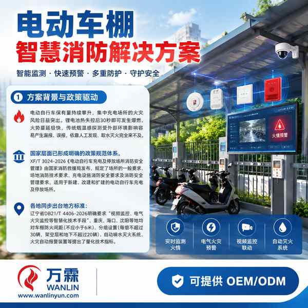广州花都秀全街道电动车棚消防报警主机哪家好？470MHz自组网报警方案与源头厂家直供指南